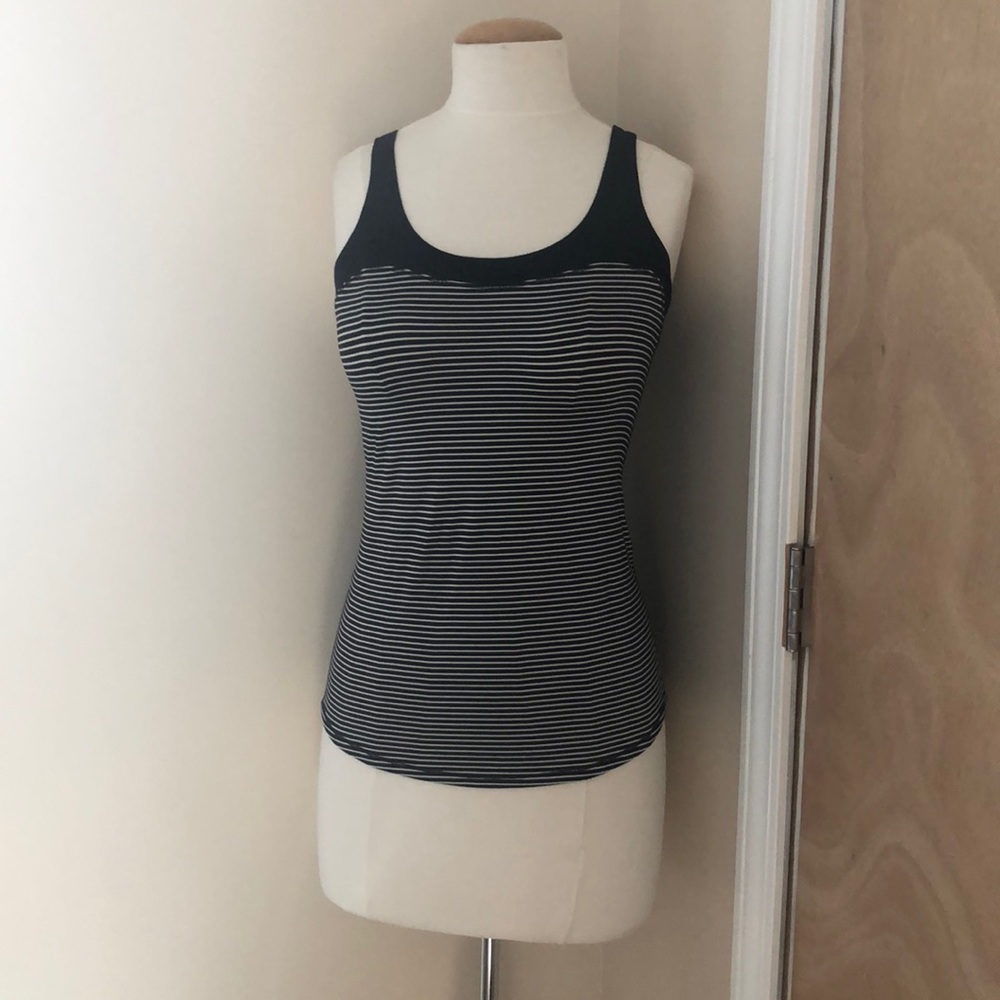 Lululemon striped tank top